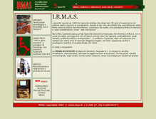 Tablet Screenshot of irmas.it